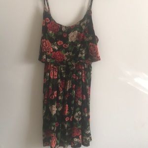 Floral short dress or long top